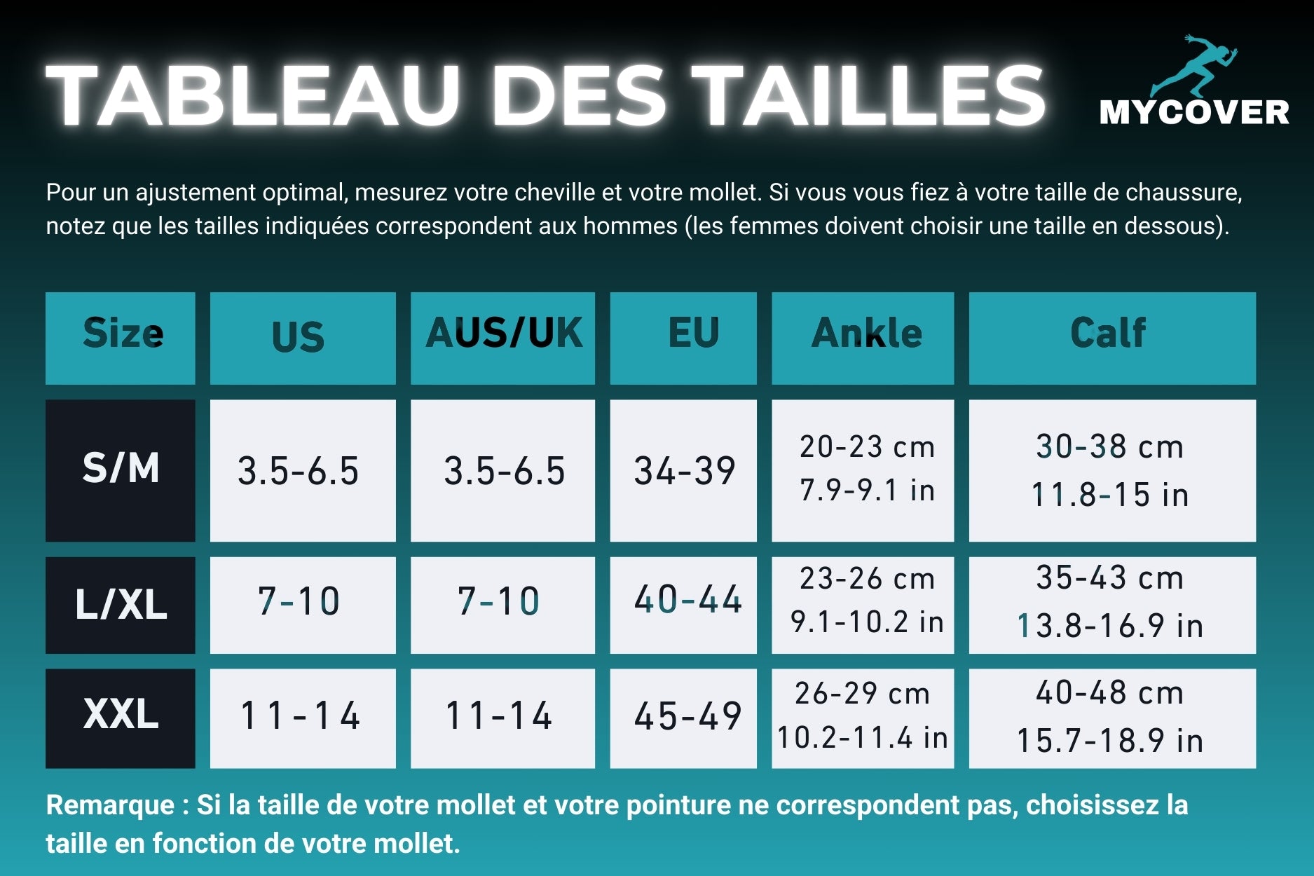 Chaussettes Compression Hautes